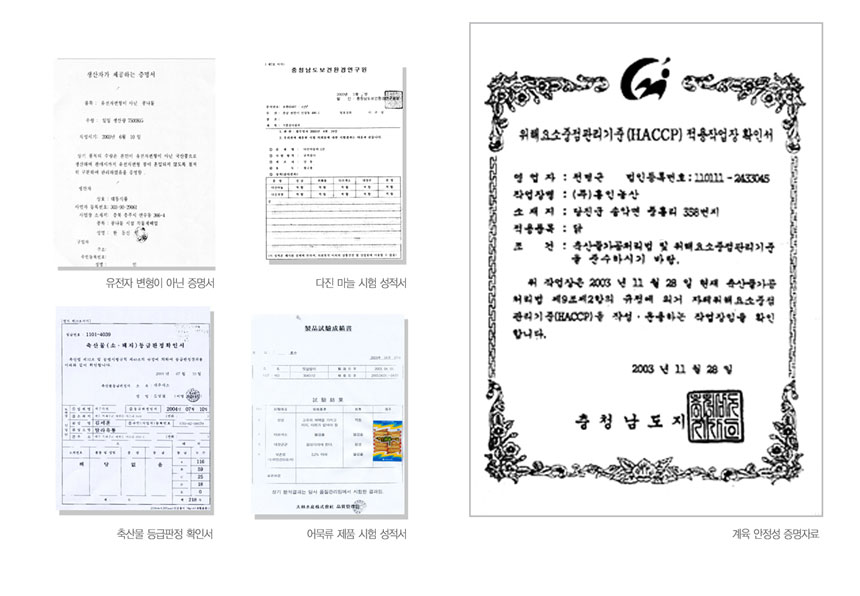 인증내역